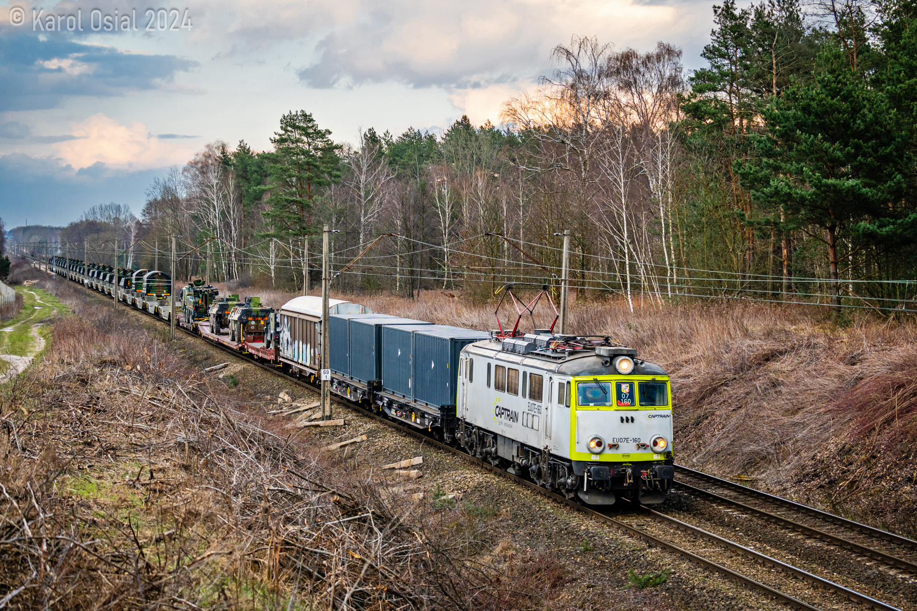 Captrain z eszelonem