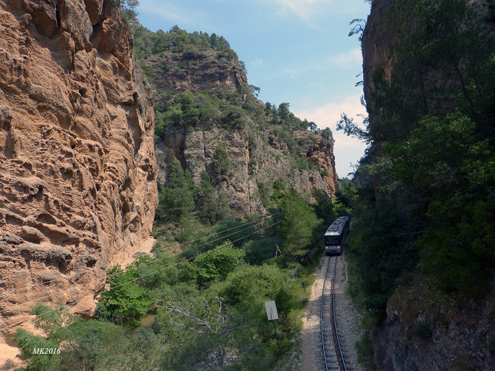 Niesamowita górska wąskotorówka na Peloponezie