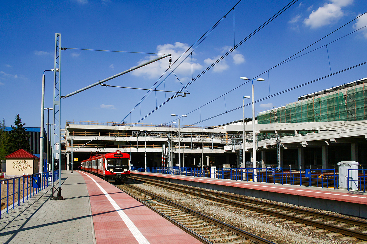 Poznań Główny w budowie