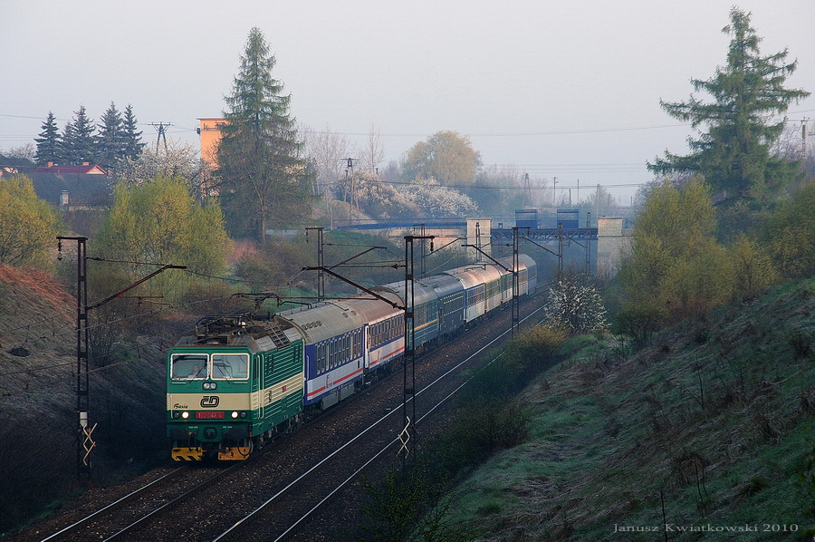 "SILESIA" o brzasku.