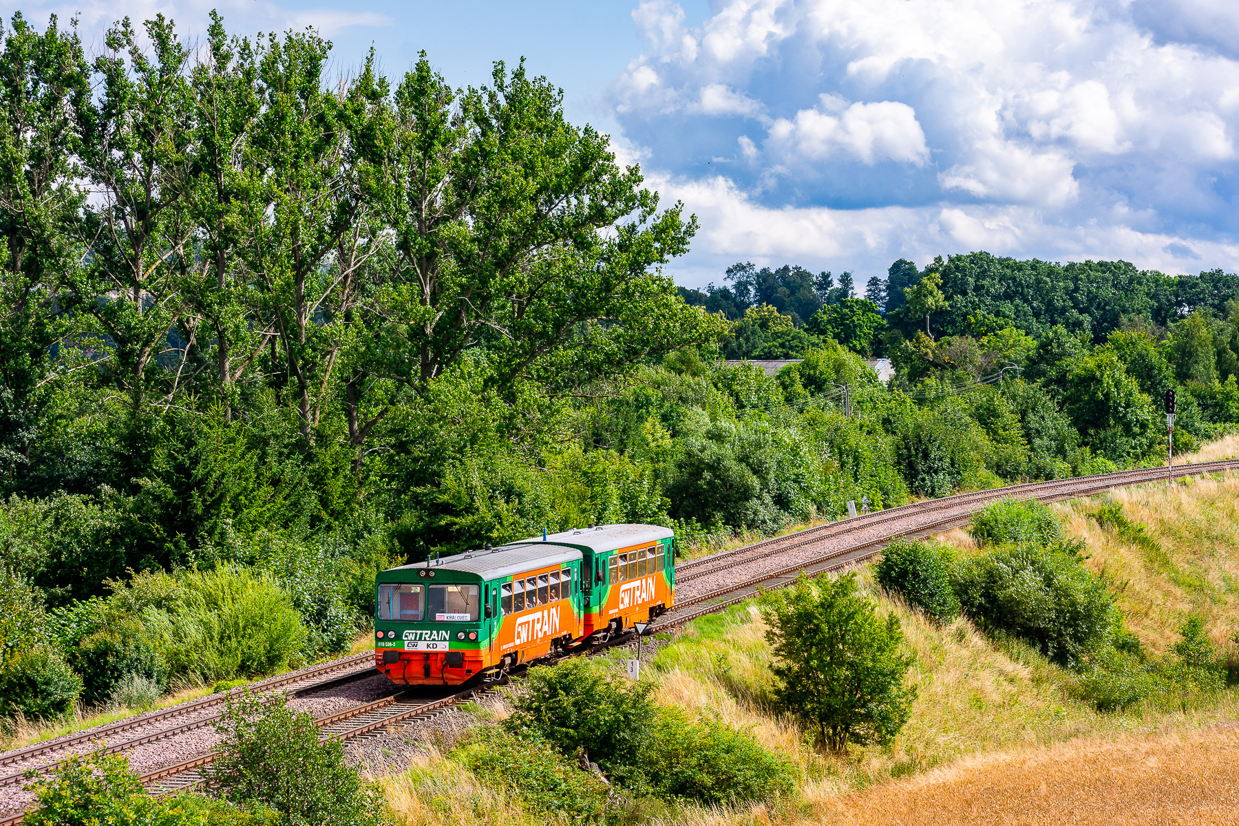 Duet motoraków do Kralovca