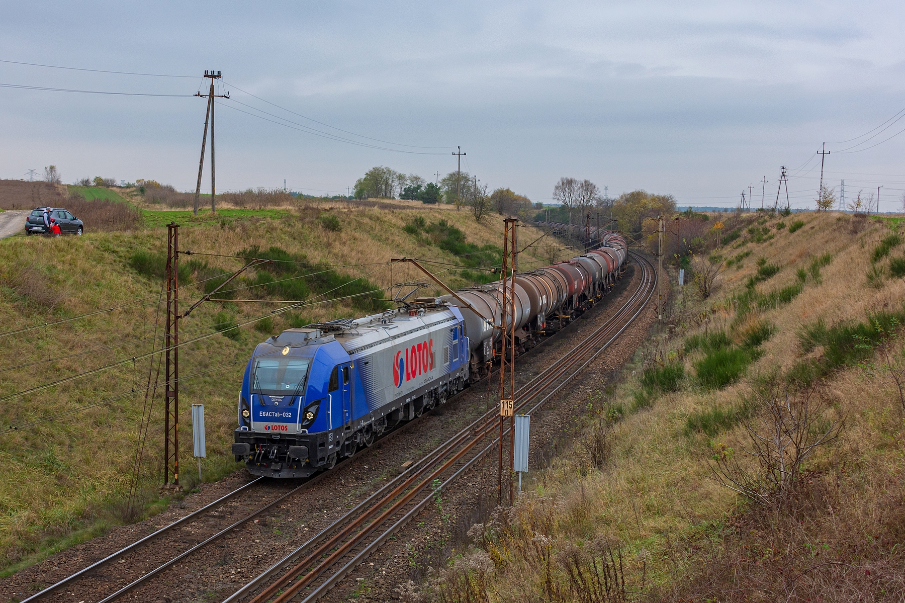 Patrz synku, tak wygląda pociąg.