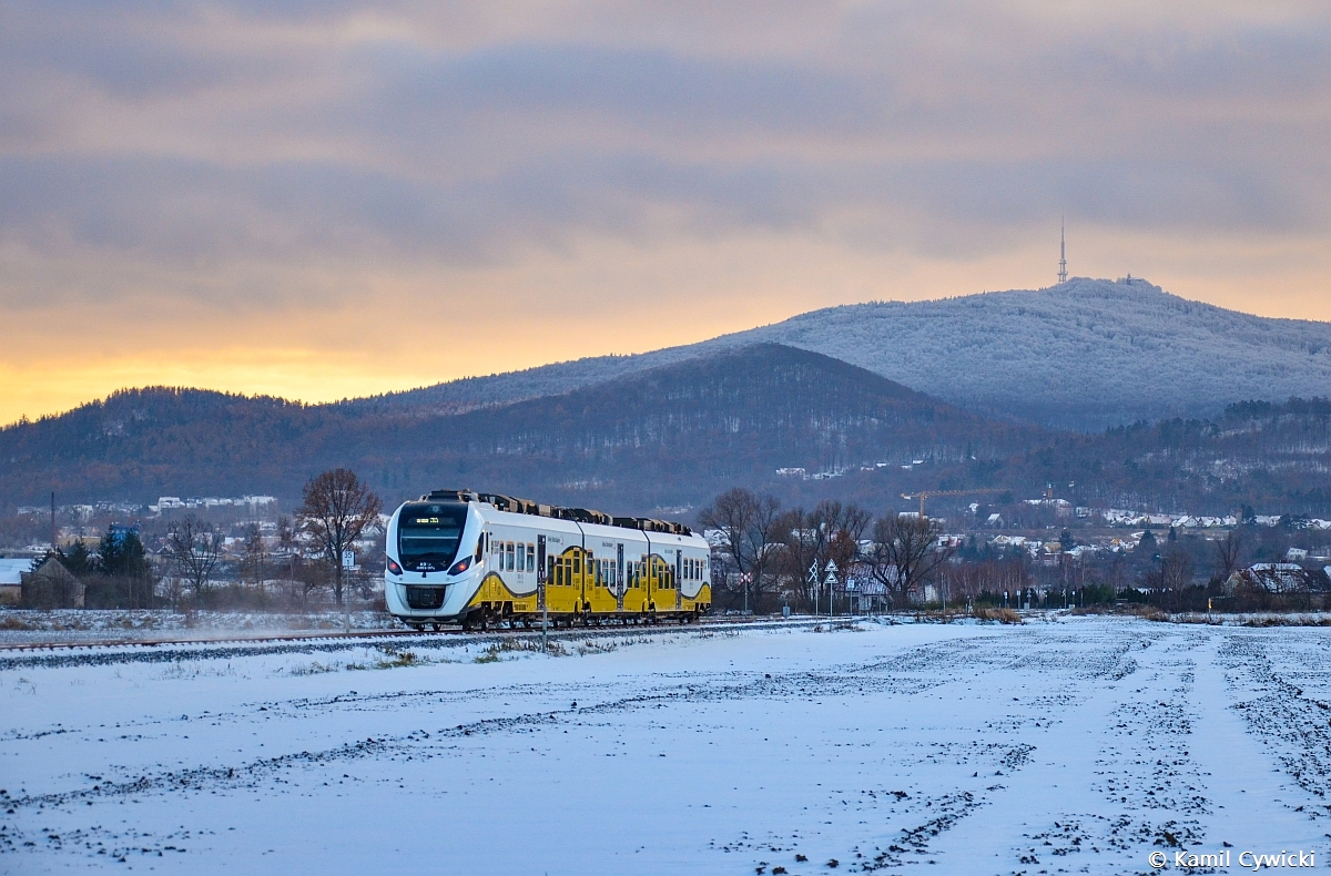 Zimowo pod Ślężą