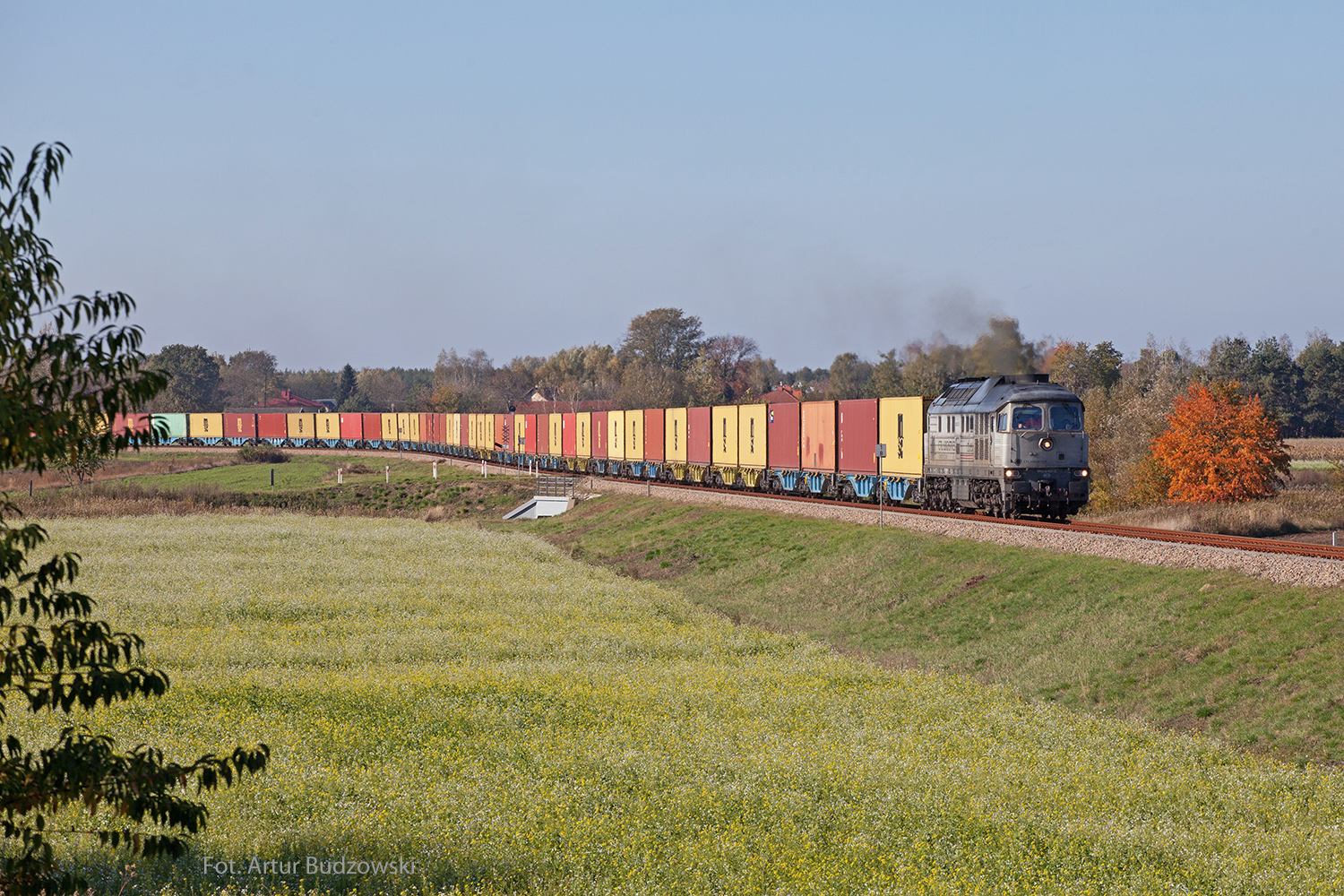 BR232 457-2 z kontenerami