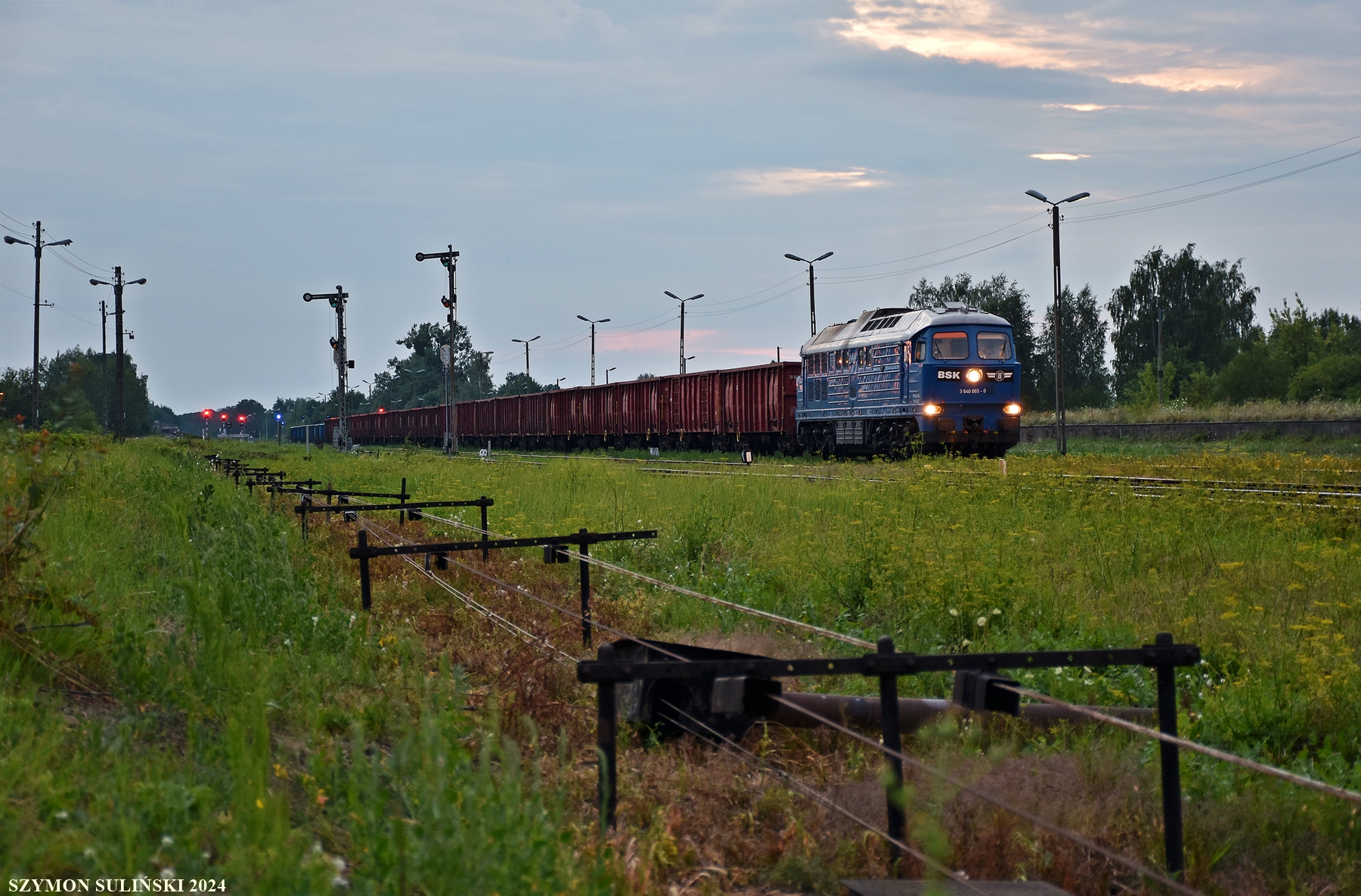 BR232-052 na stacji Sierpc
