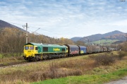 Class 66018 na Słowacji