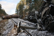 Wykolejenie w Wydminach (2)
