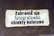 Zakaz fotografowania!