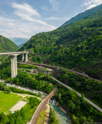 Pętle w Giornico nieco inaczej