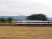Panning on the "Pendolino"