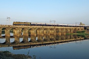 Intercity train with AC/DC locomotive on 15th April 2011.