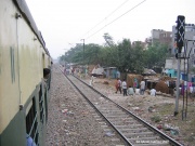 Przejazd przez slumsy