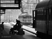 Ciężki zimowy poranek