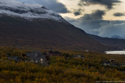 Zmierzch w Abisko na koniec udanego dnia