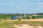 Flisak z panoramą Brodnicy