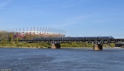 Pendolino na Moście Średnicowym w Warszawie