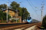 Pendolino na E20 w Lubuskim