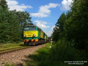 ST44-2038+ST44-2043 ze składem po LHS