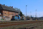 Transport rozjazdów w Skwierzynie