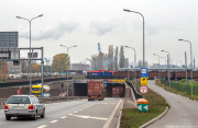 nad tunelem po łącznicy