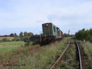 Jesienny pociąg na podsudeckiej