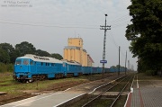 Blue train in Prudnik I